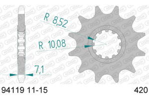 RITZEL 420 (94119-14 / 50-13018-14 / JTF1120.14)