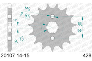 RITZEL 428 (20107-15 / 50-15004-15 / JTF273.15)