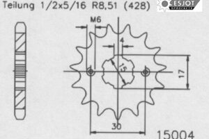 RITZEL 428 (50-15004-16 / JTF273.16)