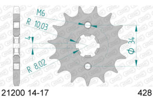 RITZEL 428 (21200-15 / 50-15013-15 / JTF1263.15)