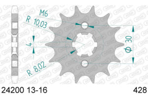 RITZEL 428 (24200-15 / 50-15015-15 / JTF417.15)