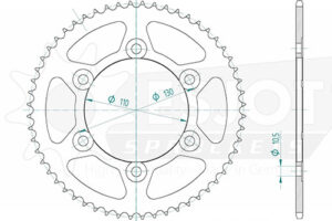 ZAHNKRANZ STAHL 428 (JTR1494-56 / 16212-56)