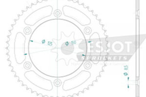ZAHNKRANZ STAHL 428 (50-15116-54)