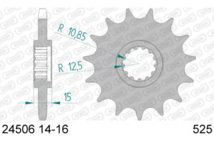 RITZEL 525 (24506-14 / 50-29016-14 / JTF1515.14)