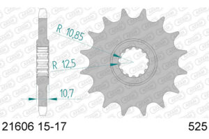RITZEL 525 (21606-16 / 50-29018-16 / JTF1586.16)