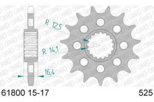 RITZEL 525 (61800-15 / JTF1904.15)