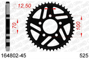 ZAHNKRANZ STAHL 525 (164802-45 / 50-29046-45)