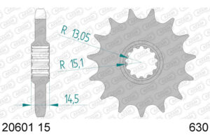 RITZEL 630 (20601-15 / 50-30001-15 / JTF330.15)