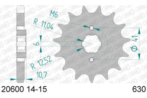 RITZEL 630 (20600-15 / 50-30003-15 / JTF331.15)