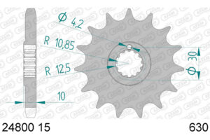 RITZEL 630 (24800-15 / 50-30005-15 / JTF521.15)