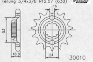 RITZEL 630 (50-30010-15 / JTF526.15)