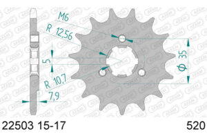RITZEL 520 (22503-16 / 50-32004-16 / JTF437.16)