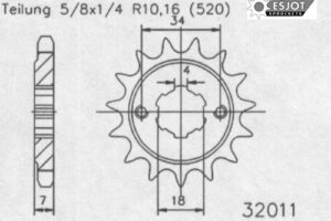 RITZEL 520 (50-32011-13 / JTF328.13)