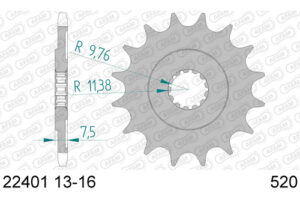 RITZEL 520 (22401-15 / 50-32014-15 / JTF434.15)