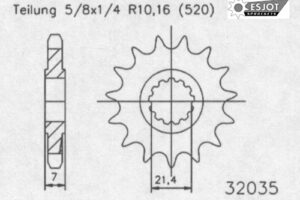 RITZEL 520 (50-32035-18 / JTF578.18)