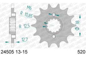 RITZEL 520 (24505-13 / 50-32038-13 / JTF511.13)