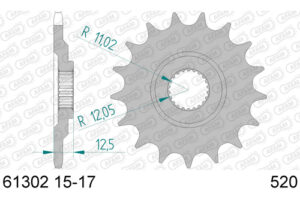 RITZEL 520 (61302-17 / 50-32055-17 / JTF1125.17)
