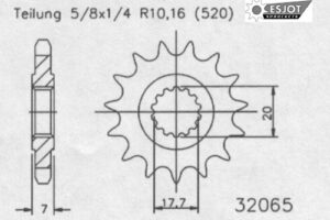 RITZEL 520 (50-32065-14)