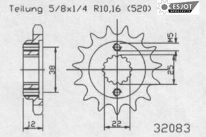 RITZEL 520 (52606-15 / JTF495.15)