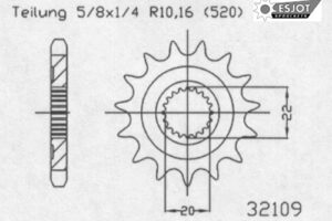 RITZEL 520 (50-32109-15)