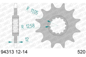 RITZEL 520 (94313-13 / 50-32112-13 / JTF715.13)