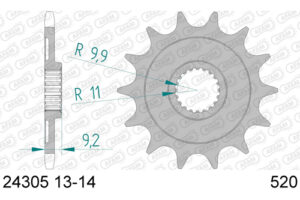 RITZEL 520 (24305-13 / 50-32142-13 / JTF1446.13)