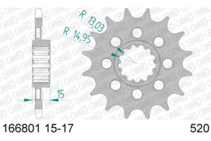 RITZEL 520 (166801-17 / 50-32159-17 / JTF1404.17)