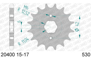 RITZEL 530 (20400-16 / 50-35002-16 / JTF278.16)