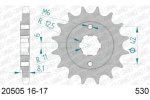 RITZEL 530 (20505-16 / 50-35003-16 / JTF338.16)