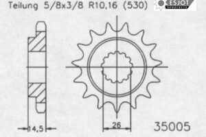 RITZEL 530 (50-35005-18 / JTF340.18)