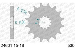 RITZEL 530 (24601-15 / 50-35009-15 / JTF517.15)