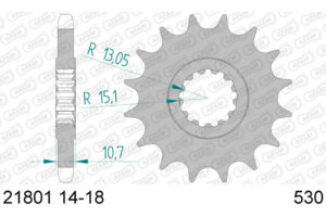 RITZEL 530 (21801-18 / 50-35016-18 / JTF579.18)