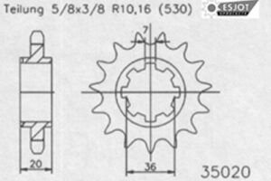RITZEL 530 (52600-15 / 50-35020-15)