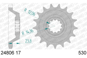 RITZEL 530 (24806-17 / 50-35024-17 / JTF528.17)