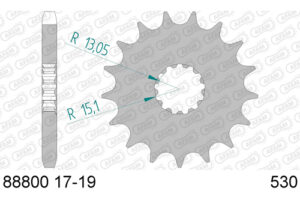 RITZEL 530 (88800-17 / 50-35030-17 / JTF1180.17)