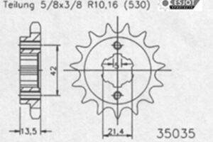 RITZEL 530 (50-35035-15 / JTF725.15)