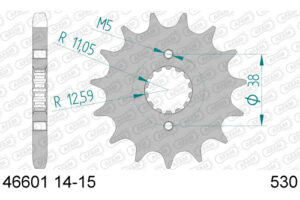 RITZEL 530 (46601-14 / 50-35036-14 / JTF726.14)