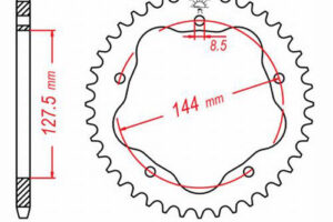ZAHNKRANZ ALU 520 (JTA751.42)