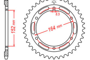 ZAHNKRANZ STAHL 428 (JTR1839.56)