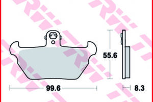 TRW BREMSBELÄGE SV