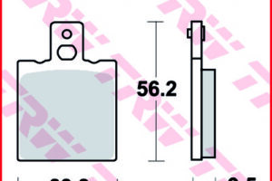 TRW BREMSBELÄGE