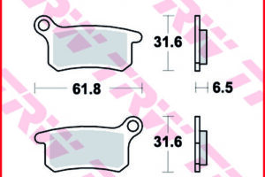 TRW BREMSBELÄGE SI