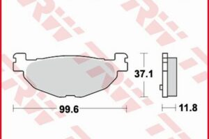 TRW BREMSBELÄGE SRM