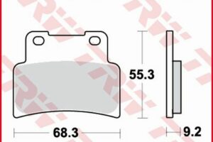 TRW BREMSBELÄGE TRQ