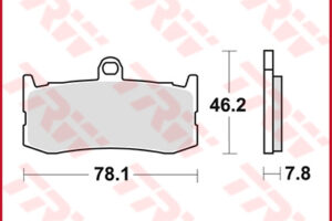 TRW BREMSBELÄGE RACING SRQ