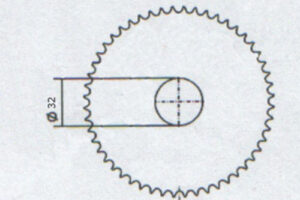 ZAHNKRANZ STAHL ROHLING 428