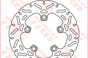 TRW BREMSSCHEIBE RAC